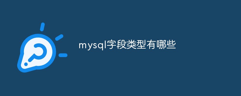 mysql字段类型有哪些